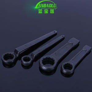 Clé à douille industrielle robuste à tête unique, 30 32 36 41 46 150 mm, ouverture hexagonale métrique, en acier 45, électrophorèse - Product Image 4