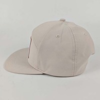Casquettes Snapback en Coton Structuré à 7 Panneaux avec Logo Tissé Personnalisé ODM pour l'Extérieur
