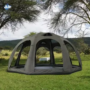 Groß/klein Go outdoor verdickte regenfeste camping-ausrüstung camping luft aufblasbares zelt