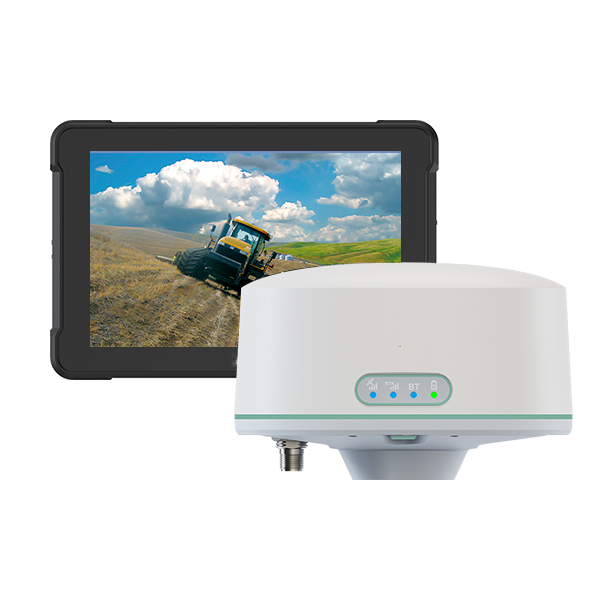 Rugged High Precision GNSS IP67 BT RTK Base Station for Long-term Agriculture