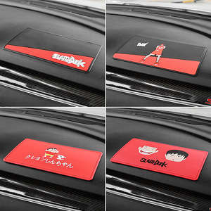 Alfombrilla Antideslizante para Coche con Diseño de Slam Dunk/One Piece, Alfombrilla Decorativa para Consola Central de Coche, Alfombrilla de Aislamiento Térmico Epoxi, Alta Calidad - Product Image 2
