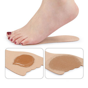 Plantillas <span class=keywords><strong>de</strong></span> <span class=keywords><strong>siete</strong></span> puntos para sandalias <span class=keywords><strong>de</strong></span> mujer para verano, suela blanda autoadhesiva, antideslizante, absorbente <span class=keywords><strong>de</strong></span> golpes, sandalia ajustada para pies, medias plantillas - Product Image 6