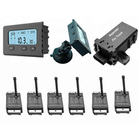 1 à 18 Pneus Programmable Universel Sans Fil Système de Surveillance de la Pression des Pneus Jauges de Pneus Haut de Gamme