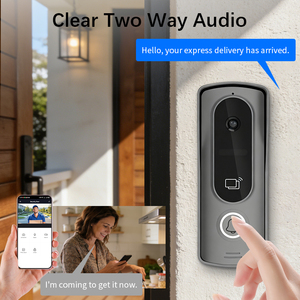 <span class=keywords><strong>Sonnette</strong></span> vidéo de villa avec caméra, connexion longue portée 10 pouces, double alimentation, pour immeubles de bureaux - Product Image 4