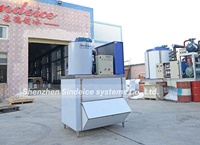 SINDEICE meilleure Machine commerciale de fabrication de glace en flocons, 1,5ton, 1500kg/jour, pour la conservation de la fraîcheur, hôtels, Restaurants