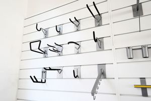 Spray per la conservazione ad ampio raggio forniture per la pulizia cestini in filo metallico accessori per pareti a doghe da 3 pollici <span class=keywords><strong>ganci</strong></span> per pareti a doghe per Garage - Product Image 5