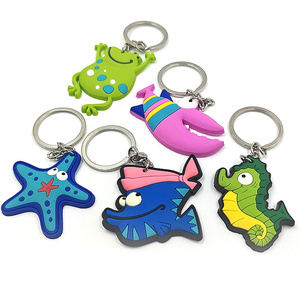 <strong>Custom</strong> 2D <strong>Soft</strong> PVC &amp; Silicone Keychain 3D Personalized Logo <strong>Keyring</strong> with Stainless Steel Customized <strong>Rubber</strong> Keychain - Product Image 5