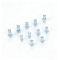 OEM Carbon Steel Ball Stud Bolt DIN Zinc Plated Stepped Screw Class 8.8 Corrosion Resistance for Car Gas Spring Linkage Rod