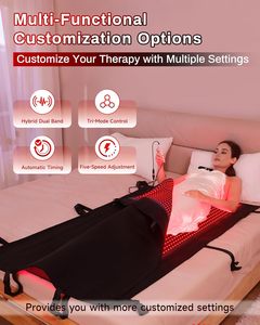 Kantong Tidur Terapi Cahaya Merah LED 2570 Baru untuk Pereda Nyeri Tangan dan Seluruh Tubuh Panjang Gelombang Ganda 660nm & 850nm - Product Image 2