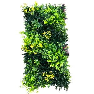 ตกแต่งสวนแนวตั้งคุณภาพสูงสำหรับงานแต่งงาน ตกแต่งผนังบ้านด้วยมอสแห้งและต้นไม้ประดิษฐ์ - Product Image 3