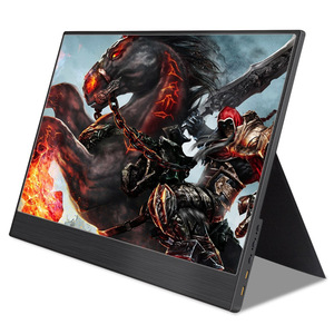 Moniteur <span class=keywords><strong>portable</strong></span> le plus puissant de 24 pouces (23,8 pouces) FHD 1080P IPS USB-C Mini HDMI avec support intégré pour ordinateur <span class=keywords><strong>portable</strong></span>, téléphone, Switch, PS5 - Product Image 1