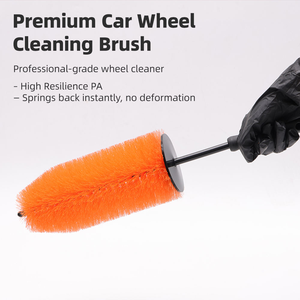Herramienta de Limpieza Profesional para Ruedas de Coche, Cepillo para Neumáticos de Coche con Cerdas Suaves en 3 Tamaños, Cepillos de Limpieza para Coche <span class=keywords><strong>Ecoclean</strong></span> Suaves - Product Image 2
