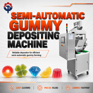 Macchina Semi-Automatica per Caramelle Gommose con Velocità Regolabile, Macchinario per la Produzione di Orsetti di Gelatina per Confettieri - Product Image 2
