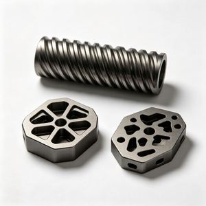 Pièces mécaniques de précision en alliage d'aluminium usinées sur commande par CNC 5 axes pour équipement d'automatisation aérospatiale - Product Image 1