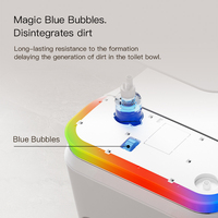 Bidet intelligent sans réservoir, sans contact, automatique, électrique, à poser au sol, pour usage domestique, avec télécommande