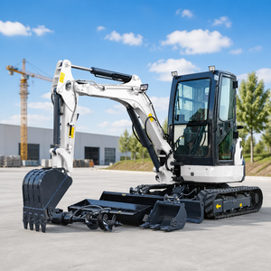 Envío Gratis Mini Excavadora de 3.5 Toneladas CE EURO 5 EPA con Motor Kubota, Excavadora Pequeña de Orugas de 1 a 2 Toneladas, Excavadoras Domésticas - Product Image 2