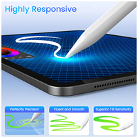 Stylet Tactile Universel pour Tablettes Android et Apple avec Clavier, Stylo Numérique pour Écran Mobile, Compatible Android et Apple Pencil 2