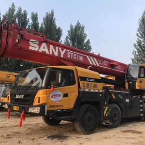 Grue mobile Sany 90t d'occasion à prix abordable pour levage lourd en travaux publics - Product Image 1