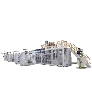 Qualified baby diaper making machine small scale production line machine baby diaper