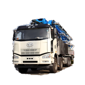 Camion pompe à béton JIUHE, pompe à béton à flèche de 62 m, haute qualité, moteur diesel à haut rendement, machines de construction - Product Image 5