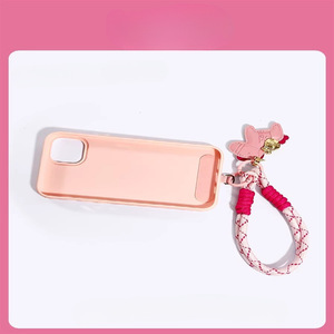 Cordon court tressé à la main en polyester avec crochet, motif poupée cheval, pour DIY, étui de téléphone portable, sac à dos et dragonne de poignet - Product Image 5