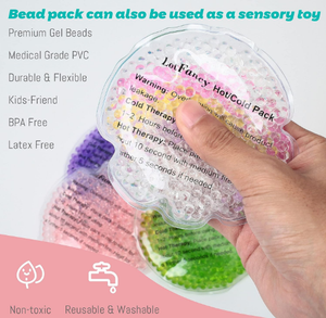 Penghangat tangan Mini portabel, penghangat <span class=keywords><strong>Gel</strong></span> pak panas & dingin dengan klik panas dapat dipakai ulang bantalan pemanas leher & bahu - Product Image 5