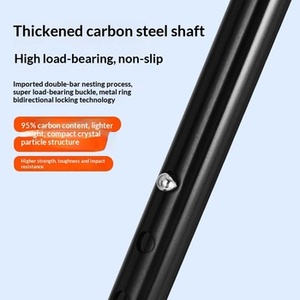 Bâton de marche multifonctionnel anti-basculement, absorbant les chocs, <span class=keywords><strong>portable</strong></span>, robuste <span class=keywords><strong>pour</strong></span> les maisons de retraite et les personnes âgées - Product Image 4