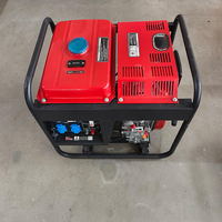 Démarrage électrique en gros 3kW générateur diesel à cadre ouvert 110 VCA/220 VCA générateur diesel portable pour la maison, camping-car, véhicules