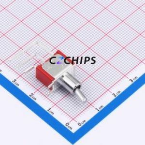 MT-0-103-C004-N004-RS Toggle Switch Bent Lead Through Hole-5P,13.1x8mm Switch - Product Image 2