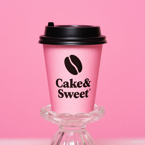 Tùy chỉnh Hot Black logo nhà sản xuất giấy trà in nắp cà phê đi với ly phân hủy sinh học đôi tường đôi tường Cốc giấy - Product Image 4