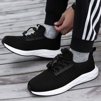 Chaussures de course unisexes à coussin magnétique, respirantes, avec empeigne en mesh solide, légères et amortissantes