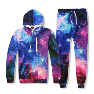 Sudadera con Capucha y Pantalones para Hombre, Personalizados, Tejidos en Poliéster, Impresos en 3D, Antiarrugas, Sin Forro, Manga Regular, para Invierno - Product Image 1