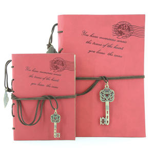 Carnet en cuir vintage créatif rétro, journal intime, carnet de notes, cadeau promotionnel, style agenda en cuir - Product Image 5