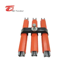 Safety Single Pole Galvanized Steel Conductor Bus Bar