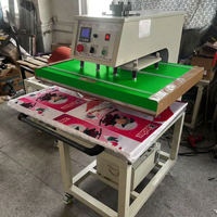 Presse à chaud hydraulique pour transfert de feuille silicone/moussée, à table auto-ouvrante, pour sublimation textile et impression thermique