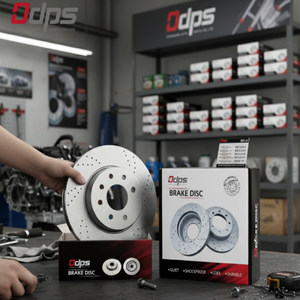 Тормозные диски ODPS OEM, передние, карбон-керамические, вентилируемые, для высоких нагрузок, производство Китай, с гарантией 3000-5000 км - Product Image 2