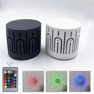 3W RGB con telecomando fiore LED lampada da parete a parete a parete luce notturna a spirale LED <span class=keywords><strong>bella</strong></span> lampada da parete decorativa - Product Image 6