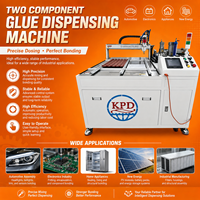 Máquina Dispensadora/Encapsuladora de Pegamento AB de Doble Componente Totalmente Automática para Silicona/Epoxi/PU/Acrílico, etc., para Productos Electrónicos
