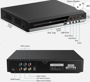 Lecteur DVD CD Super Mini d'Origine, Toutes Régions Libres, Télécommande, Lecteur DVD Domestique - Product Image 3