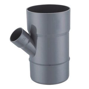 Raccords de tuyauterie en plastique ductile standard allemand DIN en PVC, <span class=keywords><strong>coude</strong></span> à 45 degrés, rainuré, plomberie - Product Image 3