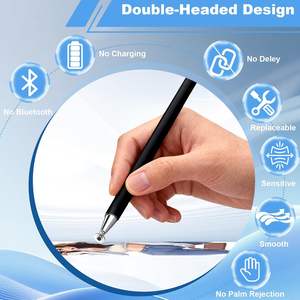 Soporte Magnético de Aluminio para Lápiz Óptico para Pantallas Táctiles Capacitivas Skylight de 15.6/27 Pulgadas con Punta Reemplazable y Rechazo de Palma - Product Image 6