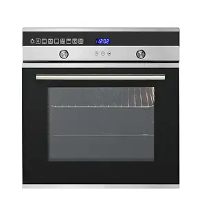 80L grande capacità di alta qualità elettrodomestici da cucina elettrica singolo OEM in acciaio inox griglia X 1/teglia X 1 forni da incasso