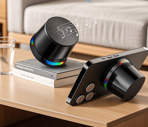 Haut-parleur magnétique portable sans fil RGB LED étanche avec <span class=keywords><strong>son</strong></span> Hifi <span class=keywords><strong>et</strong></span> design unique pour l'extérieur - Product Image 5