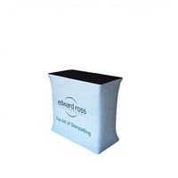 Vente flash promotionnelle : présentoir pliable, portable, léger et écologique pour comptoir, stand, bureau, en tissu