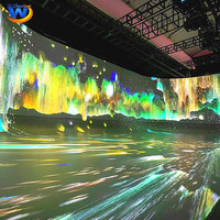 Projecteur de cartographie dôme 3D 360 interactif, expérience immersive en dôme, projecteur de dôme planétarium pour planétarium
