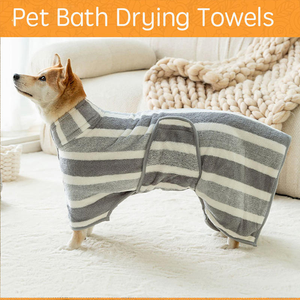 Toalla de Baño Absorbente de Secado Rápido, Suave y Cómoda, con Doble Capa, para Perros - Product Image 5