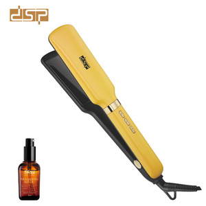 Plancha de cerámica multiestilo DSP para alisar y rizar el cabello, con iones, para uso en salón, 3 velocidades, estilizador de cabello eléctrico - Product Image 5