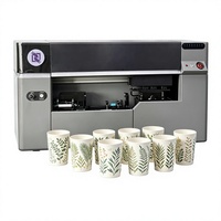 Imprimante UV Cylindrique de Bureau HanHuang HH-DY80ZM pour Bouteilles et Flacons, Production Automatique de Plus de 1000 Pièces par Jour, Encre UV Écologique, Portable