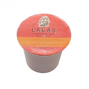 Tapa de aluminio para cápsulas de café K Cup <span class=keywords><strong>Dolce</strong></span> <span class=keywords><strong>Gusto</strong></span>, impresa con logotipo personalizado, de calidad alimentaria. - Product Image 6