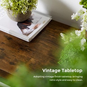 Moderno antico industriale in acciaio inox ingresso consolle da tavolo corridoio mobili classico legno usato Vintage tavolo d'ingresso - Product Image 6